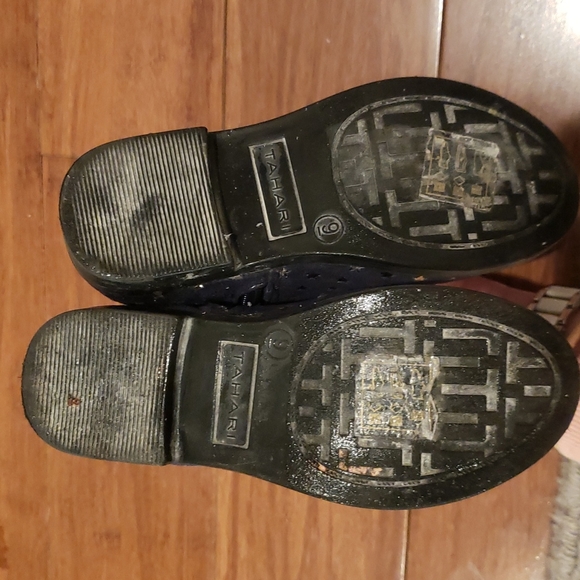 Tahari gold foil boots - Picture 4 of 4